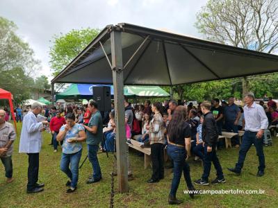 Rio Bonito do IguaÃ§u - Festa N.S. Aparecida atraÃ­ FiÃ©is em Barra Mansa do IguaÃ§u